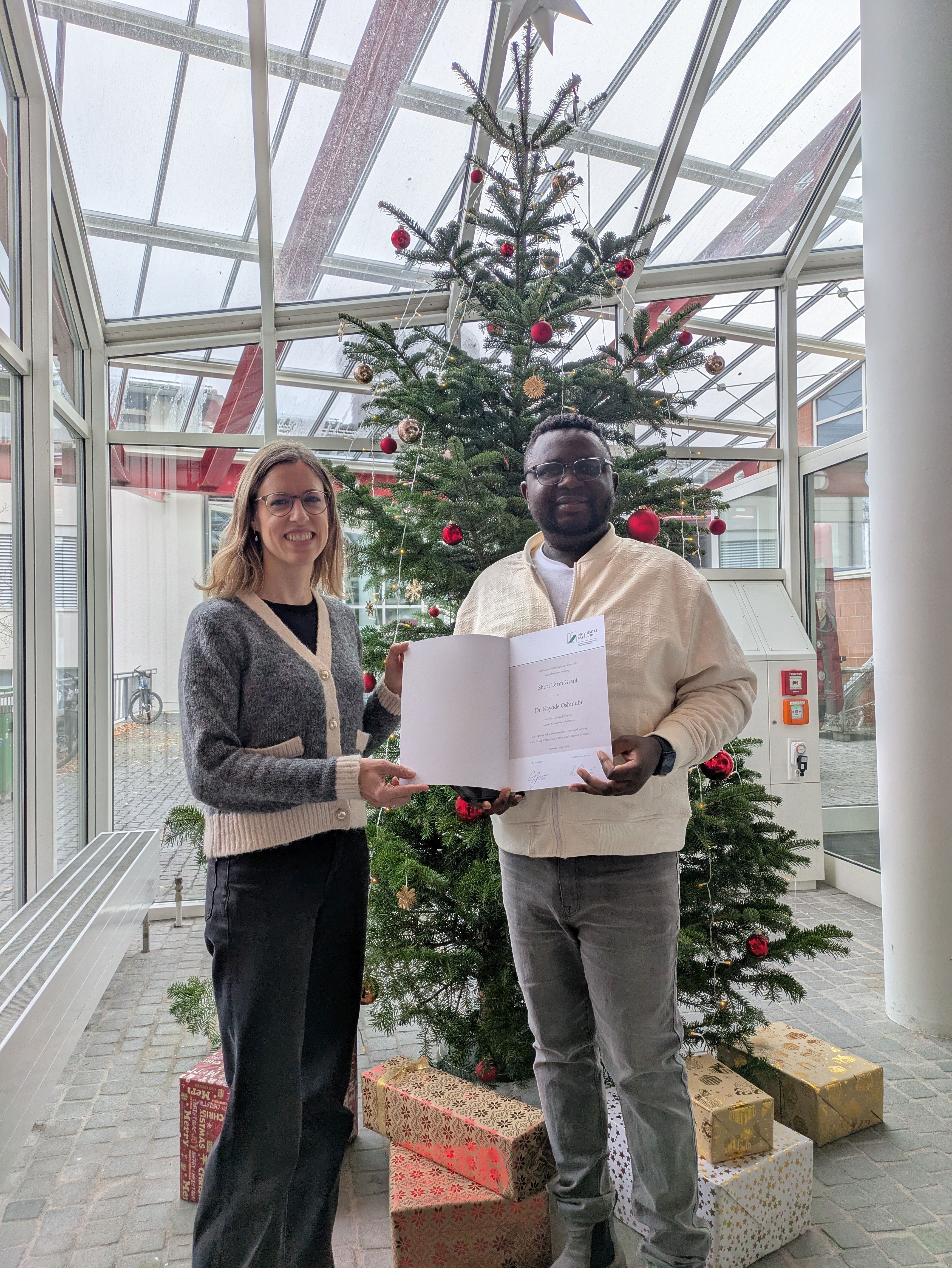 Dr. Oshinubi & Susanne Lopez